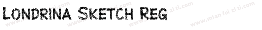 Londrina Sketch Reg字体转换